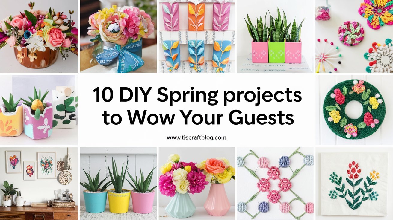 10 Spring Home Decor DIYs To Wow Your Guests