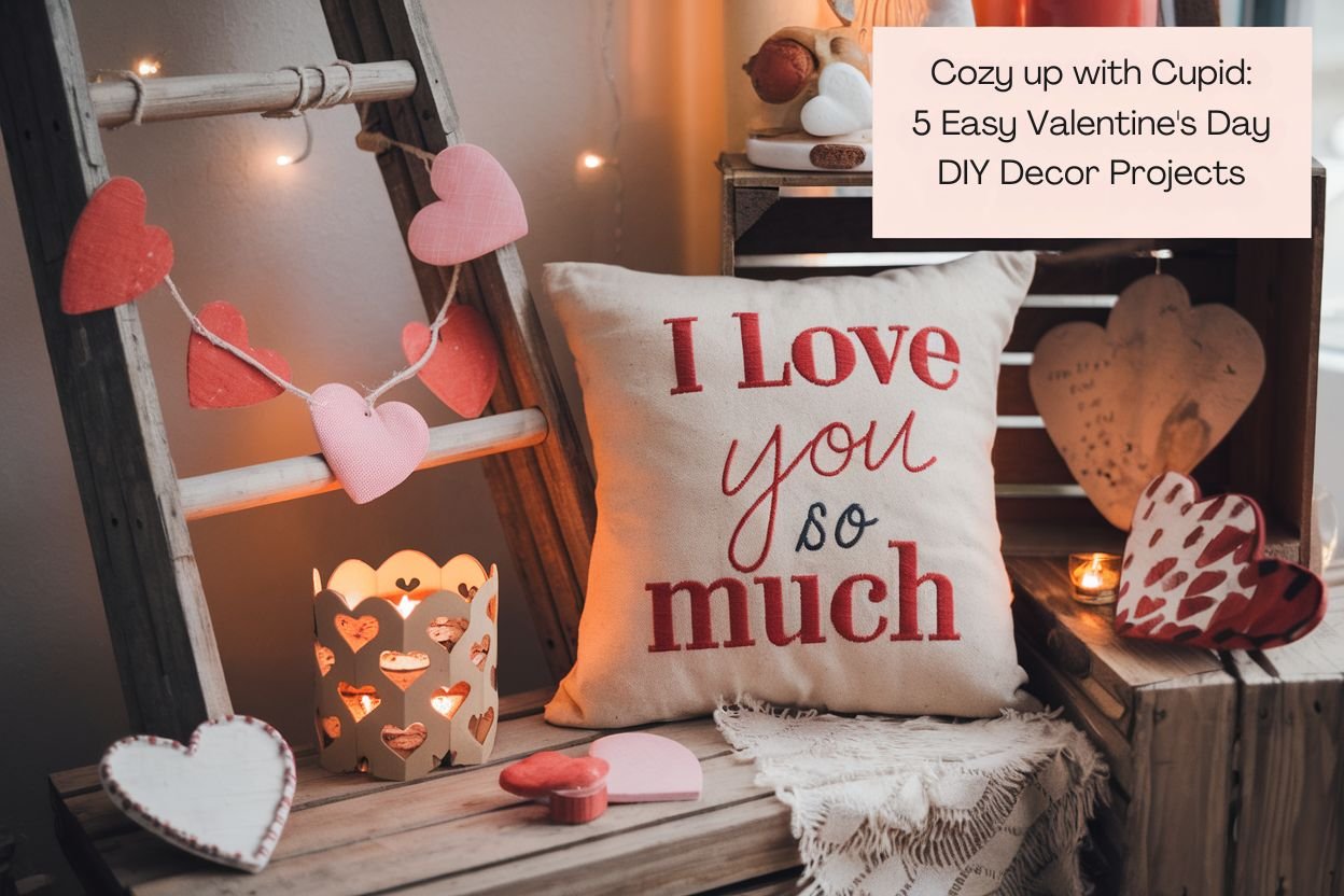 Creating your own Valentine's Day decorations is not only fun and affordable, it's also a wonderful way to personalize your home and make it feel extra special for the holiday. From heartfelt garlands to customized throw pillows, these DIY projects offer endless possibilities for expressing your unique style and creating a warm, inviting atmosphere. Plus, crafting can be a relaxing and mindful activity, allowing you to de-stress and tap into your creative side.