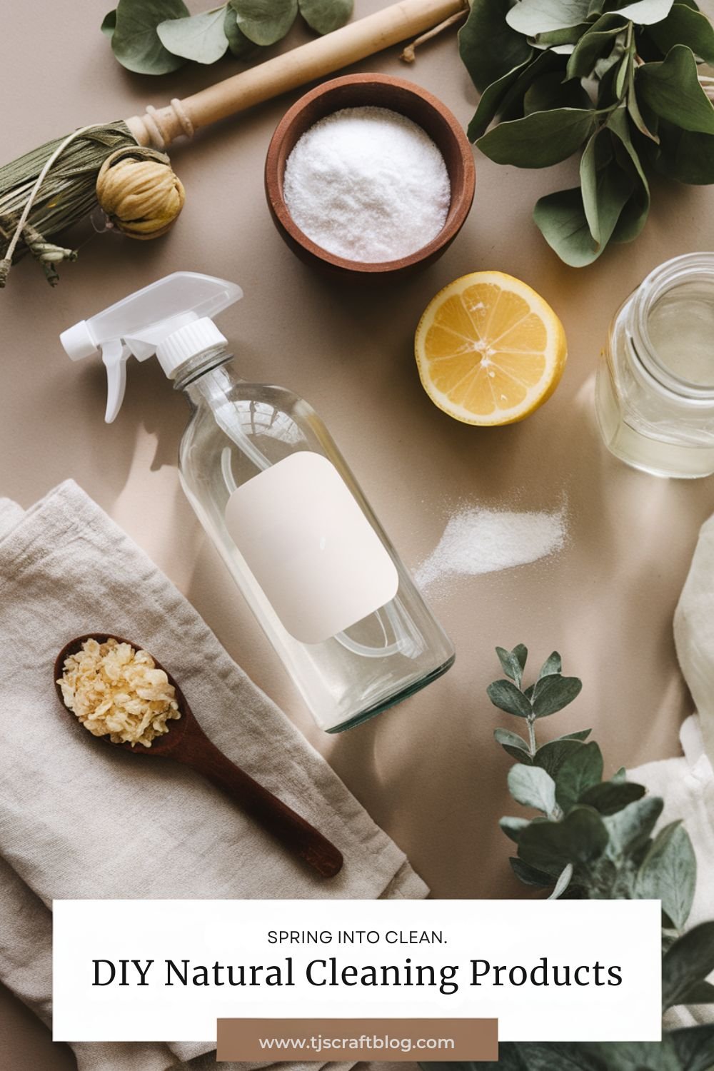 Spring into Clean: DIY Natural Cleaning Products for a Fresh Home